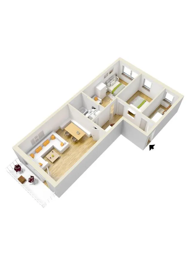 Ferienwohnung Im Venetianerwinkel Fussen 0*,